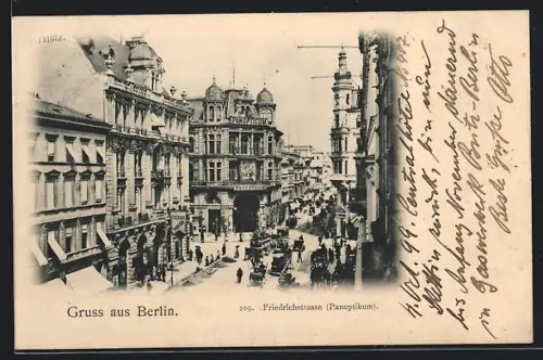 AK Berlin, Panoptikum an der Friedrichstrasse