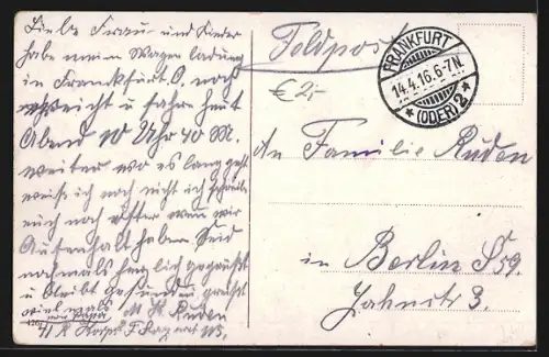 AK Berlin, Unter den Linden mit Königl.Opernhaus und Palais Kaiser Wilhelm I.