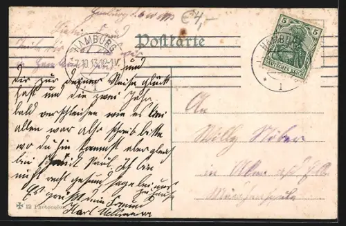 AK Berlin, Unter den Linden, Ecke Friedrichstr. mit Kranzler Ecke und Café Bauer, Pferdebahn