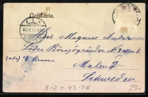 AK Berlin, Feuerwehrmänner mit Löschfahrzeug, Fertig machen der Dampfspritze zum Angriff