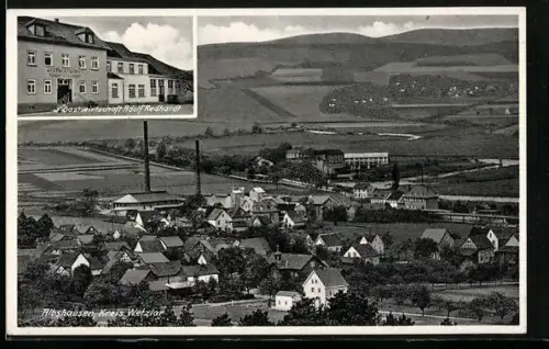 AK Albshausen /Wetzlar, Gasthaus Adolf Redhardt, Gesamtansicht