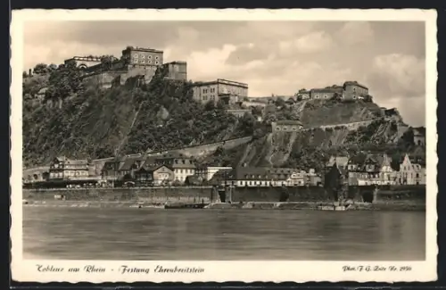 AK Koblenz am Rhein, Festung Ehrenbreitstein