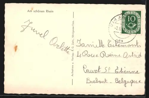 AK Koblenz am Rhein, Festung Ehrenbreitstein