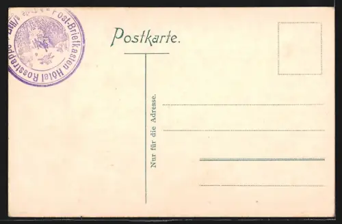 AK Bodetal i. Harz, Hotel zur Rosstrappe