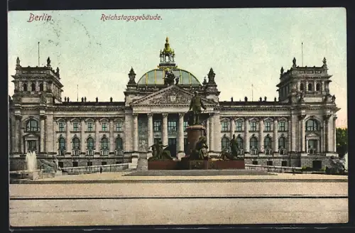 AK Berlin-Tiergarten, Reichstagsgebäude