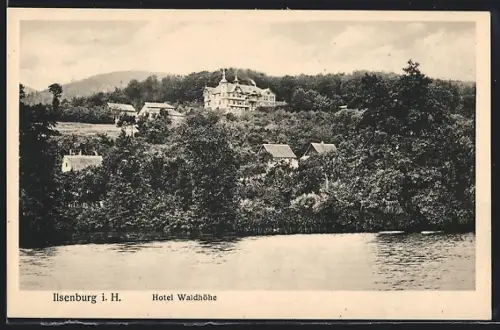 AK Ilsenburg i. H., Hotel Waldhöhe