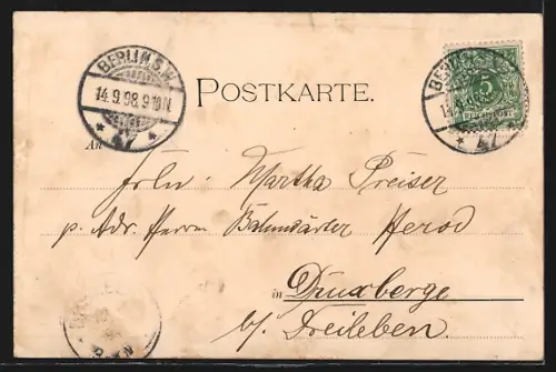 AK Berlin-Tiergarten, Siegessäule