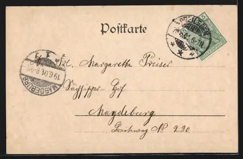 AK Magdeburg, Bismarck-Denkmal