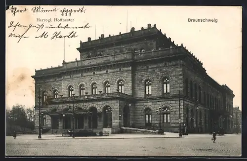 AK Braunschweig, Herzogl. Hoftheater