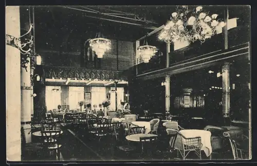 AK Bremen, Café Kaiser Friedrich, Inh. E. Möhlenpah jr.