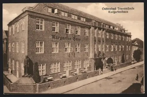 AK Travemünde, Partie am Kurgartenhaus