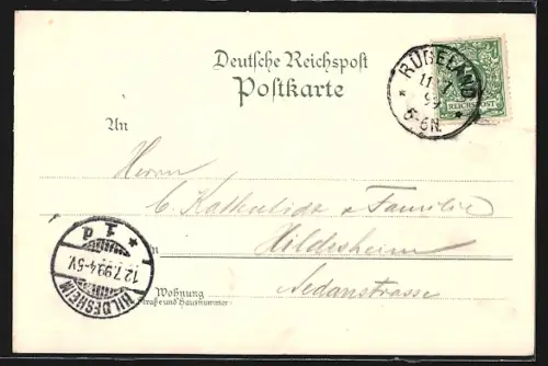 Lithographie Rübeland i. Harz, Hotel zur grünen Tanne, Hermannshöhle, Baumannshöhle