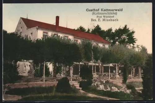 AK Walddorf / Sachsen, Gasthof Kottmarwald, Bes. E. Missbach