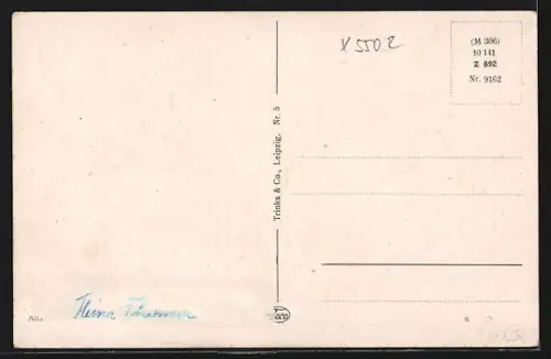 AK Bleicherode a. H., Strassenansicht mit Blick zur Kirche