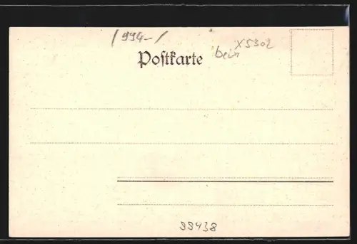 AK Bad Berka a. Ilm, Gasthof Waldschlösschen