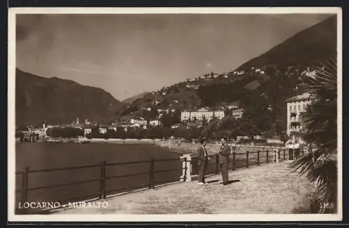 AK Locarno-Muralto, Partie am Seeufer