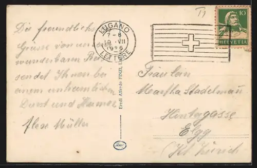 AK Locarno-Muralto, Partie am Seeufer