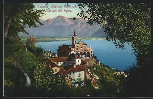 AK Locarno, Basilica-Santuario Madonna del Sasso