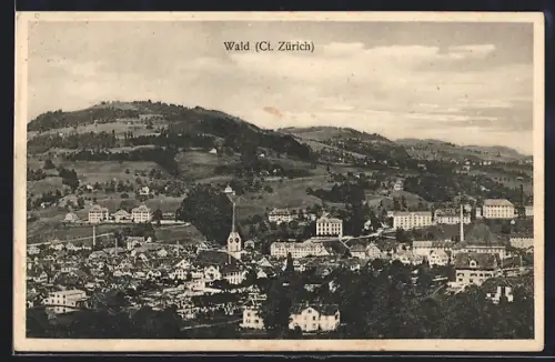 AK Wald /Zürich, Gesamtansicht