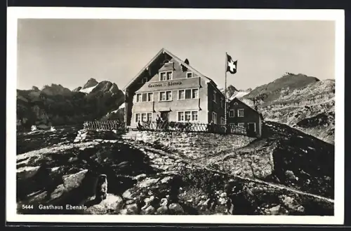 AK Ebenalp, Gasthaus Ebenalp mit Umgebung