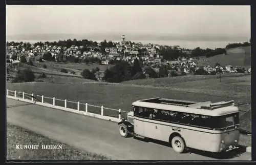 AK Heiden, Totale von der Strasse aus gesehen