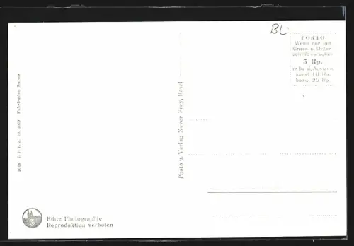 AK Arlesheim, Ortsansicht mit Kirche