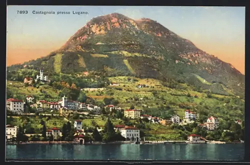 AK Castagnola presso Lugano, Panorama