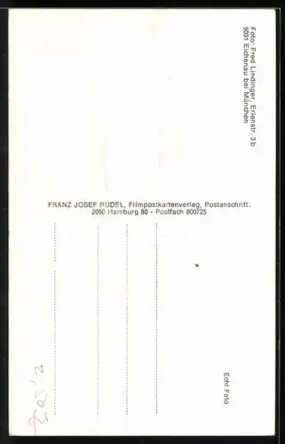 AK Musiker Jürgen Scheller, Portrait im Anzug, Autograph