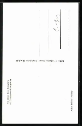 AK Musikerin Gitta Lind im Portrait, Autograph