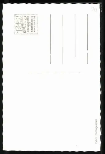 AK Musiker Jeppe Johensberger mit Akkordeon, Autograph