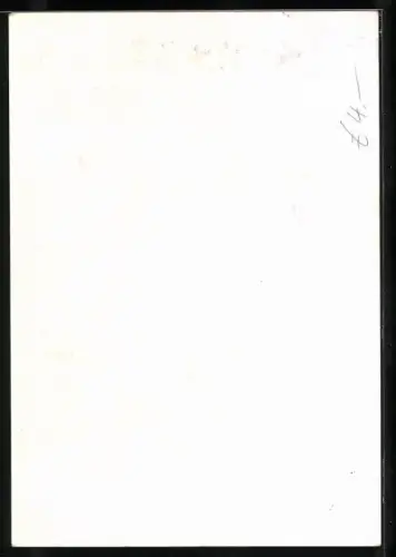 AK Musiker Hans-Jürgen Bäumler blickt lächelnd in die Kamera, Autograph