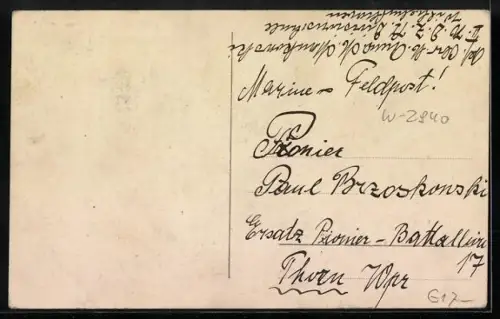 AK Wilhelmshaven, Gökerstrasse mit Strassenbahn