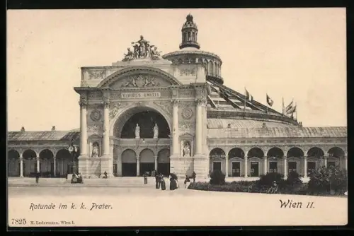 AK Wien, Rotunde auf dem Wiener Prater