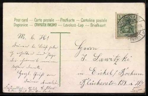 AK Berlin-Tiergarten, Potsdamer Strasse mit Potsdamer Brücke, Strassenbahnen