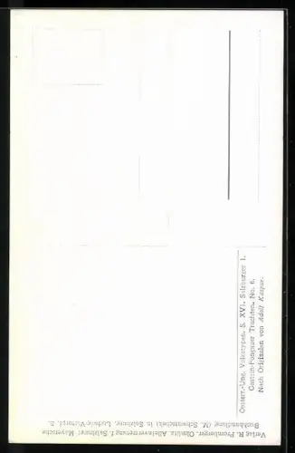 AK Gastein-Pongauer Jäger in Tracht