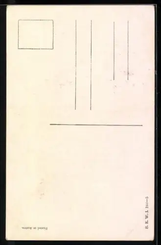 AK Kleiner Junge lässt seinen Dackel Männchen machen