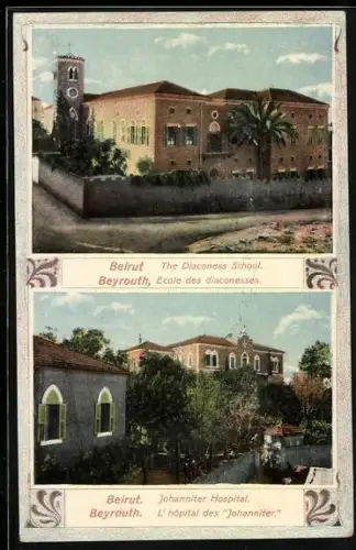 AK Beirut / Beyrouth, the Diaconess School / Ecole des Diaconesses