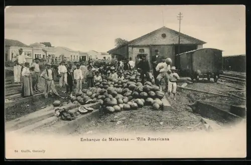 AK Villa Americana, Embarque de Melancias