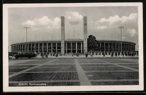 AK Berlin, Reichssportfeld, Olympia