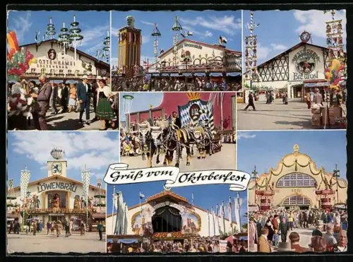 AK München, Oktoberfest 1974