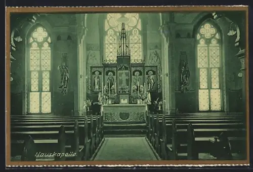AK Rastatt, Hauskapelle Erzbischöfliches Gymnasial-Konvikt St. Bernhard