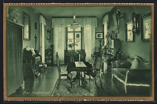 AK Rastatt, Erzbischöfliches Gymnasial-Konvikt St. Bernhard, das Rektorat