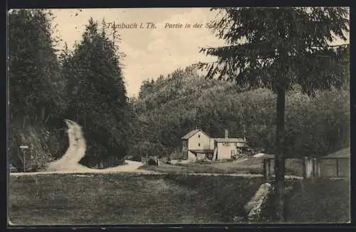 AK Tambach / Thüringen, Ortspartie