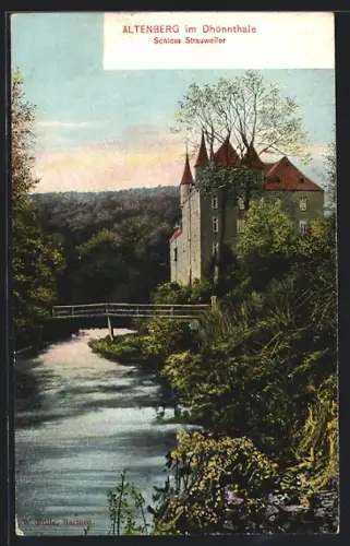 AK Altenberg / Dhünntal, Schloss Strauweiler