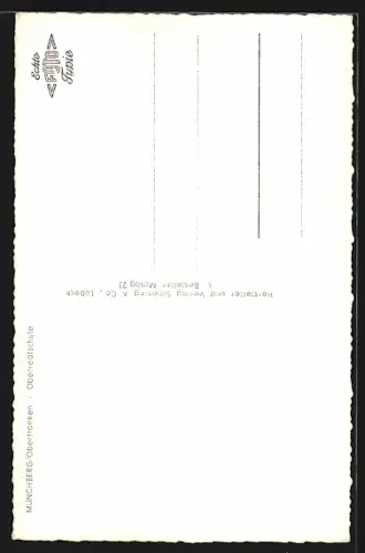 AK Münchberg /Oberfranken, Oberrealschule