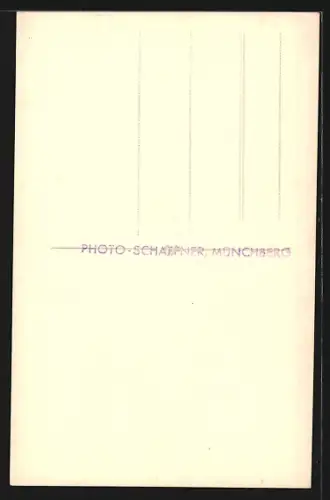 Foto-AK Münchberg, Kirche, Innenansicht