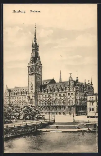 AK Hamburg, Sicht auf das Rathaus