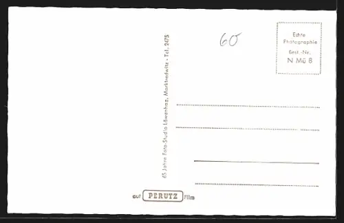 AK Münchberg /Ofr., Blick auf die Oberrealschule