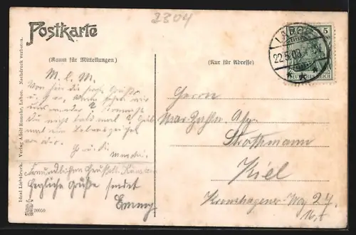 AK Laboe, Partie am Strand