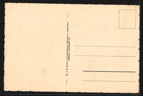 AK Bautzen, Kornmarkt mit Reichenturm, Stadtbauamt und alter Kaserne